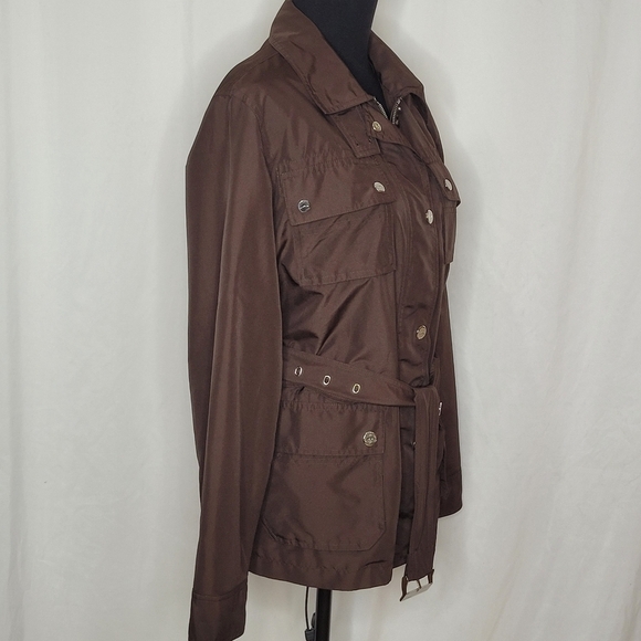 LRL Ralph Lauren Brown Short Utility Field Jacket - Size L - Picture 4 of 16